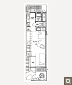 Atype 角部屋 間取り図