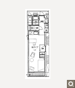 Btype 角部屋 間取り図